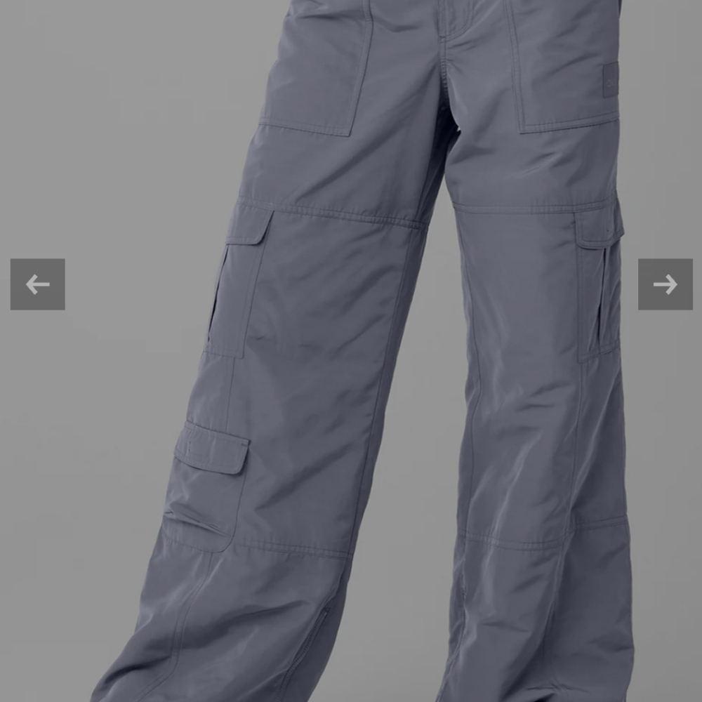 Alo High-Waist Ski-Moto Puffer Pant